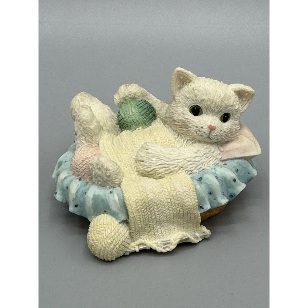 1994 Calico Kittens Catnip Sweet Dreams Figurine Enesco #112461โ No Box